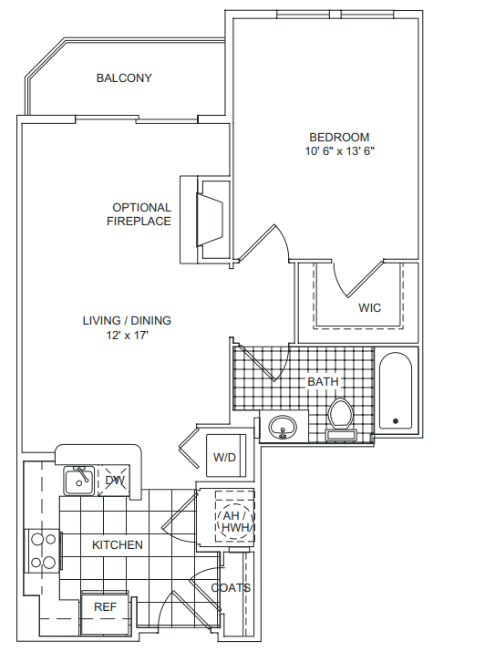 Alban I floor plan