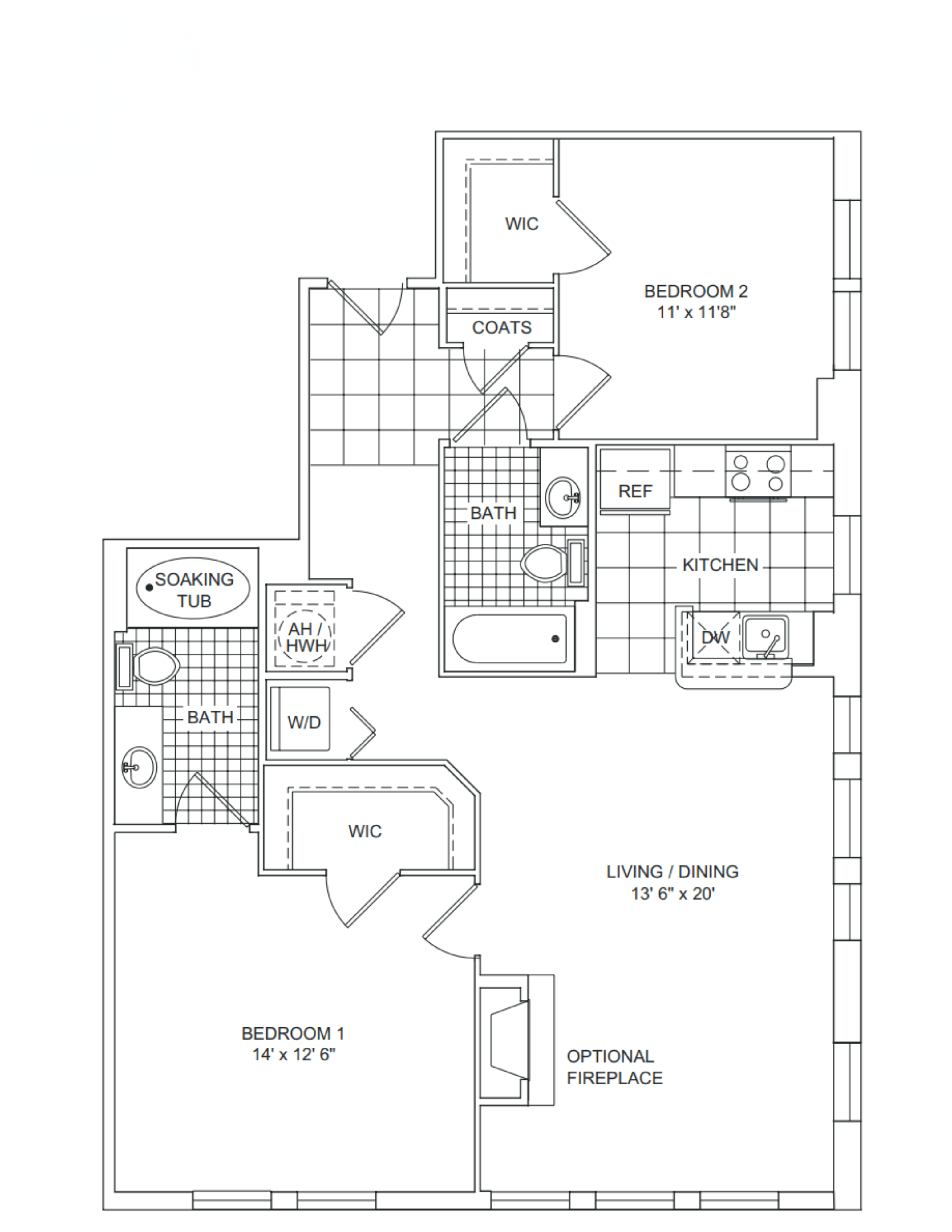 Carlyle II floor plan