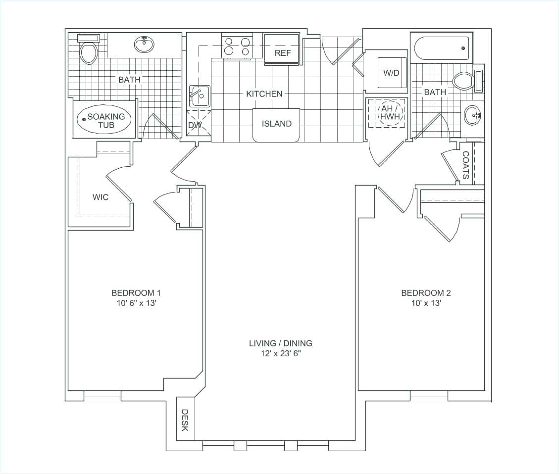 Carlyle V floor plan