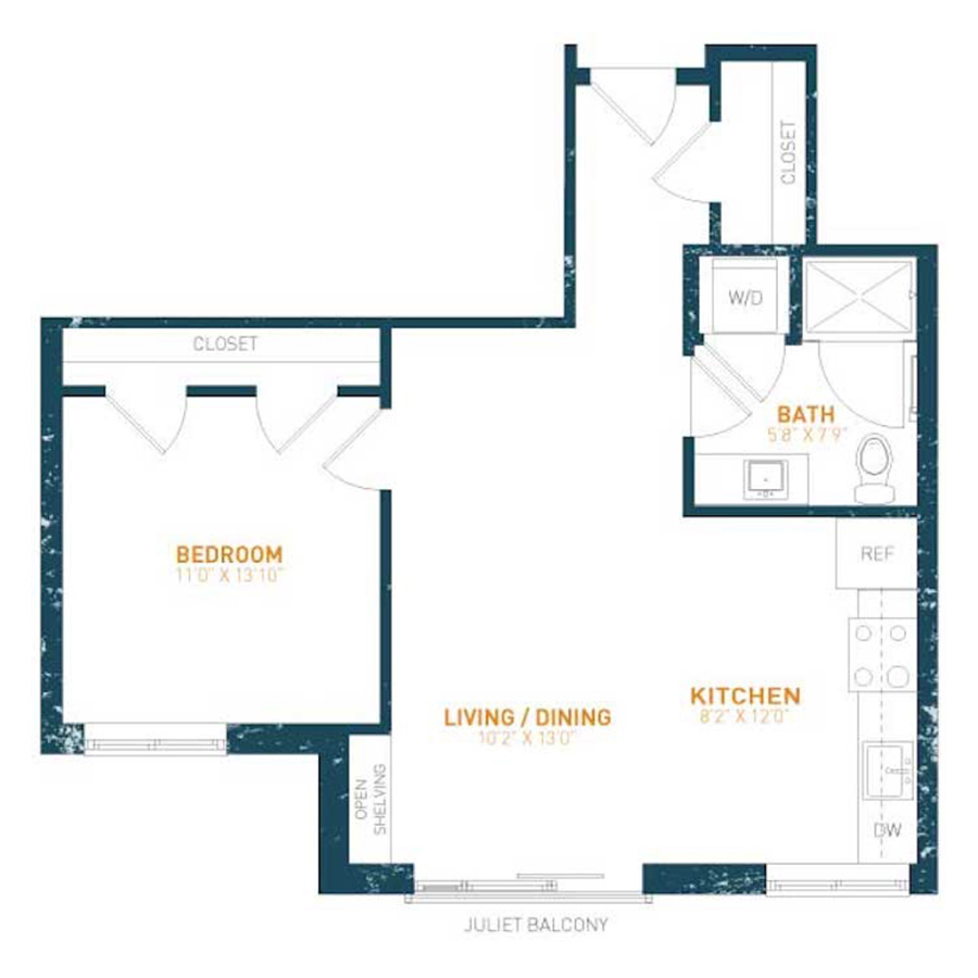 2B7 floor plan
