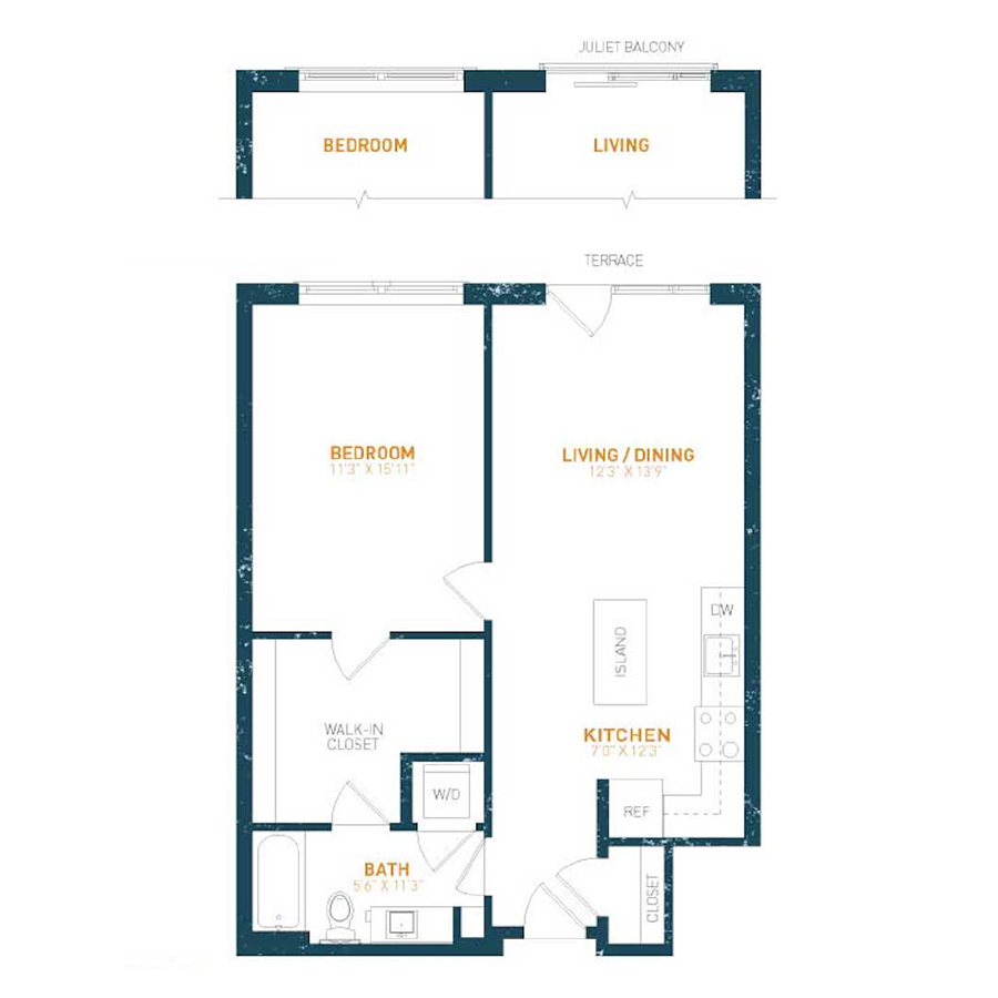 2B3B floor plan