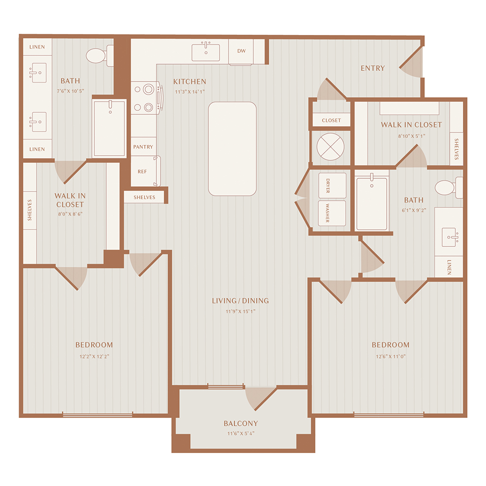 B3HC floor plan