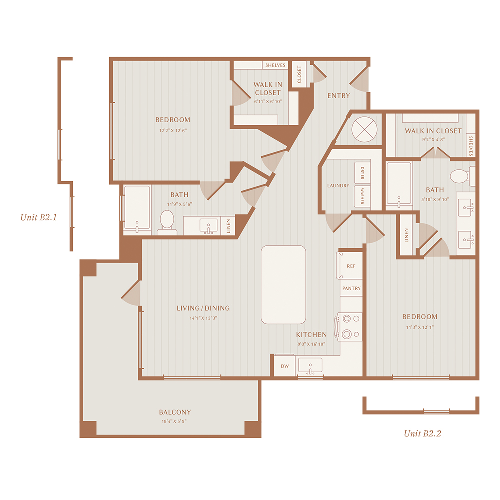 B2 floor plan