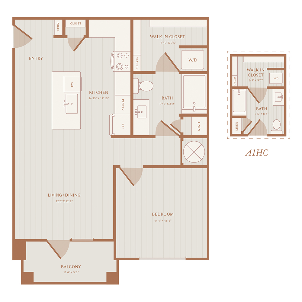A1 floor plan