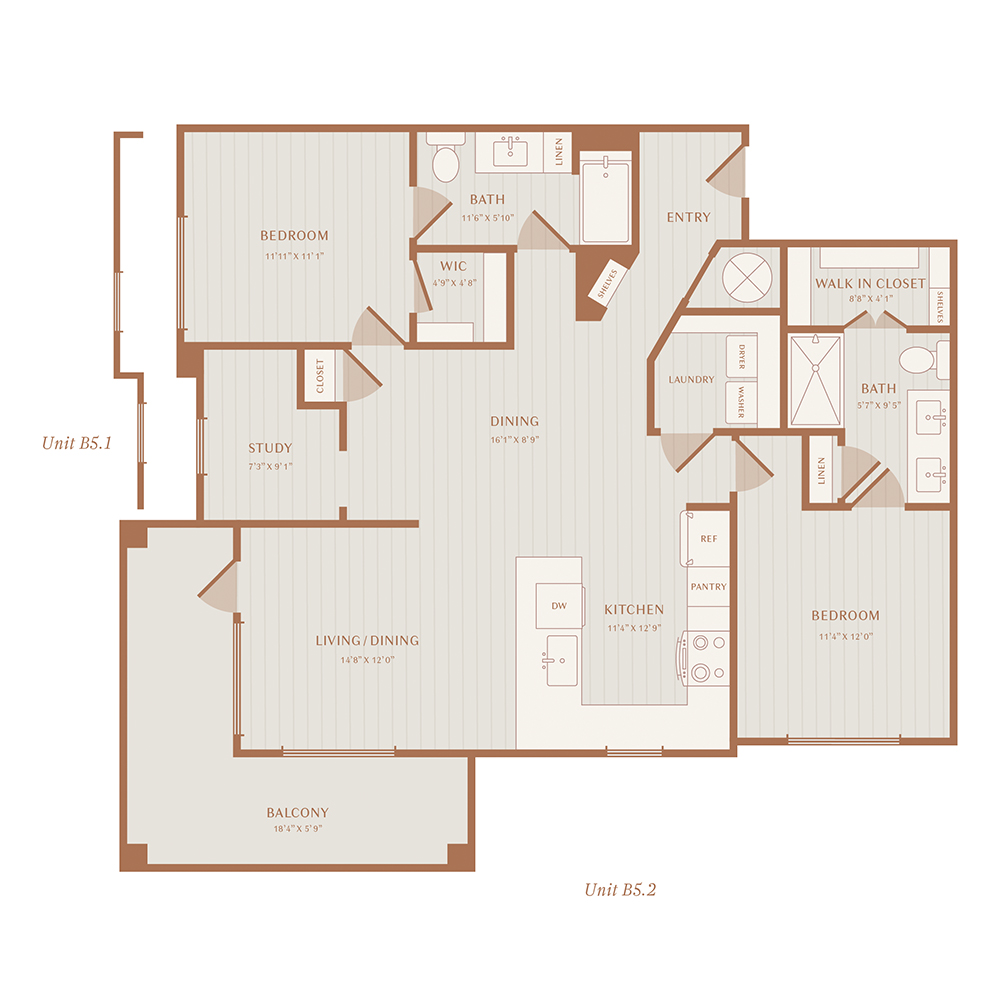B5 floor plan