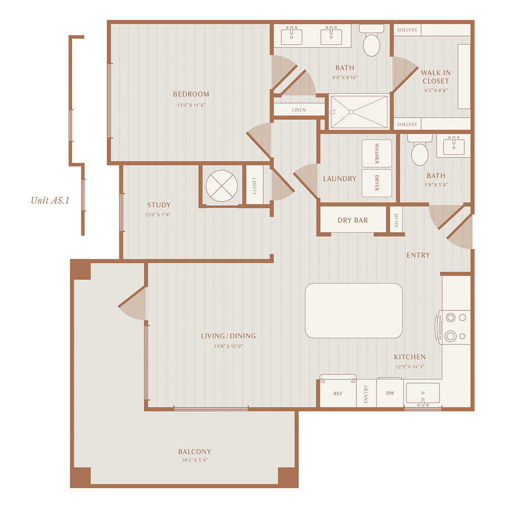 A5 floor plan