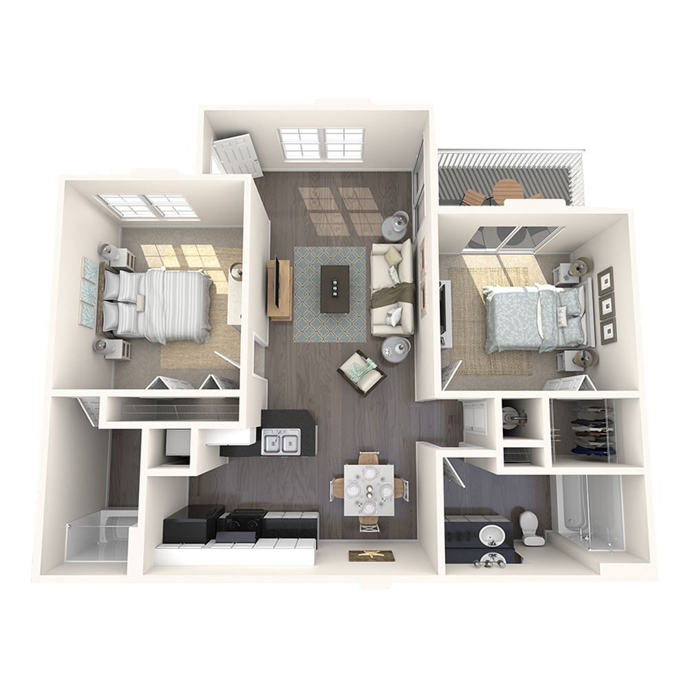 The Sunflower floor plan