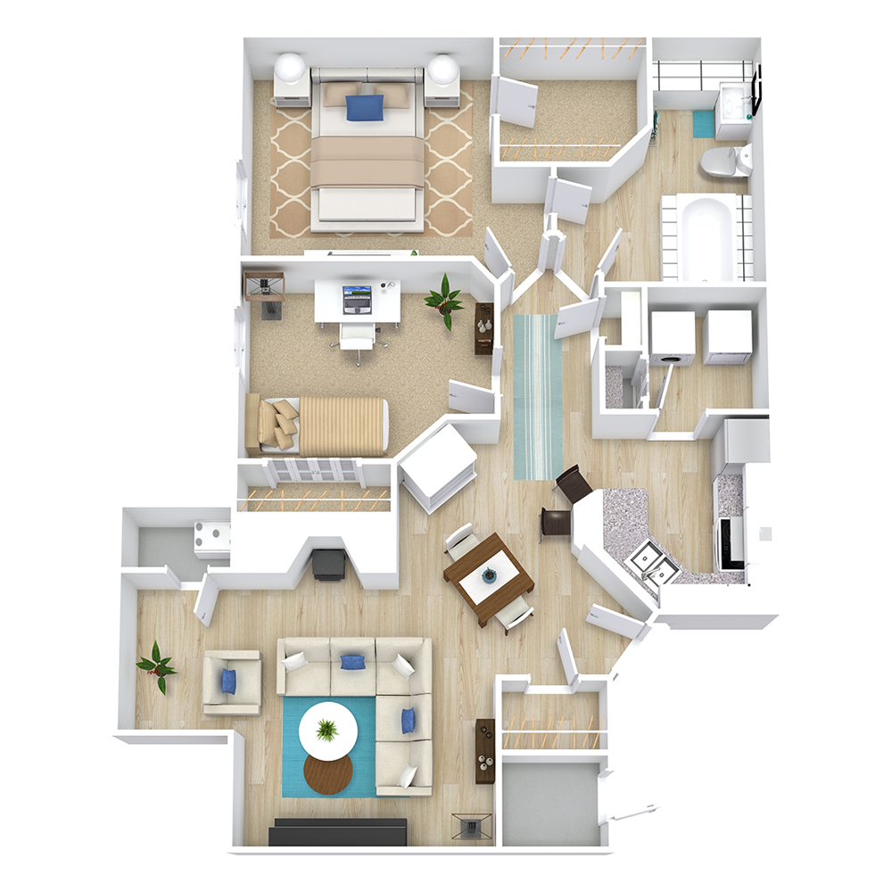 The Gatewood floor plan