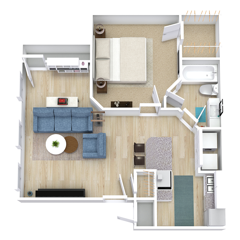 The Clarendon floor plan