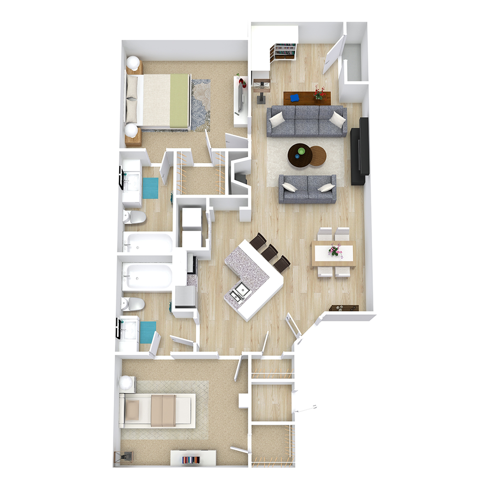 The Roosevelt floor plan