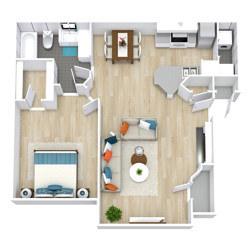 The Washington floor plan