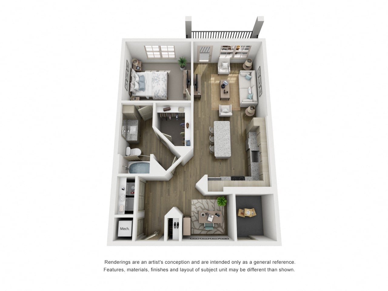A2.1 floor plan