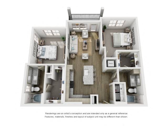 B2 floor plan