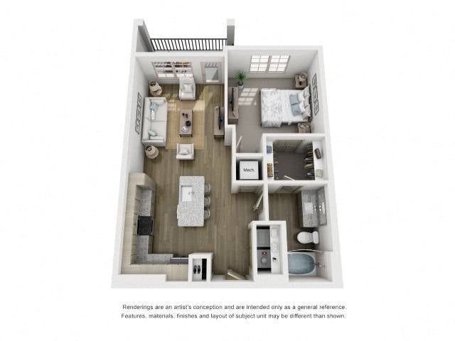 A1 floor plan