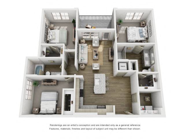C1 floor plan