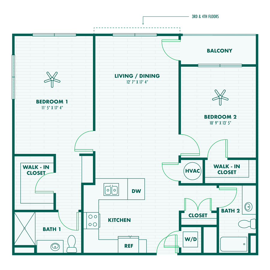 Raleigh floor plan