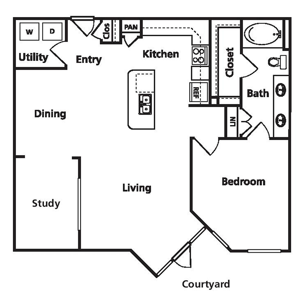C floor plan