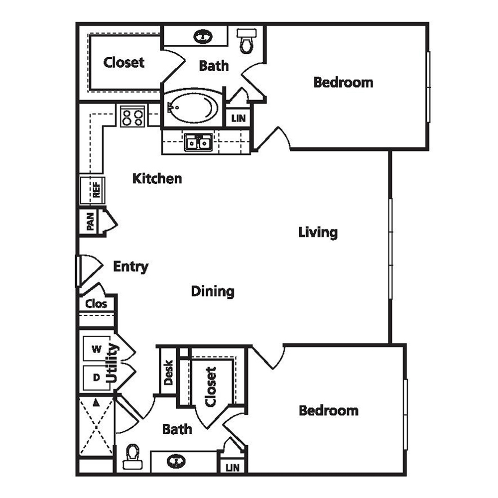 D floor plan