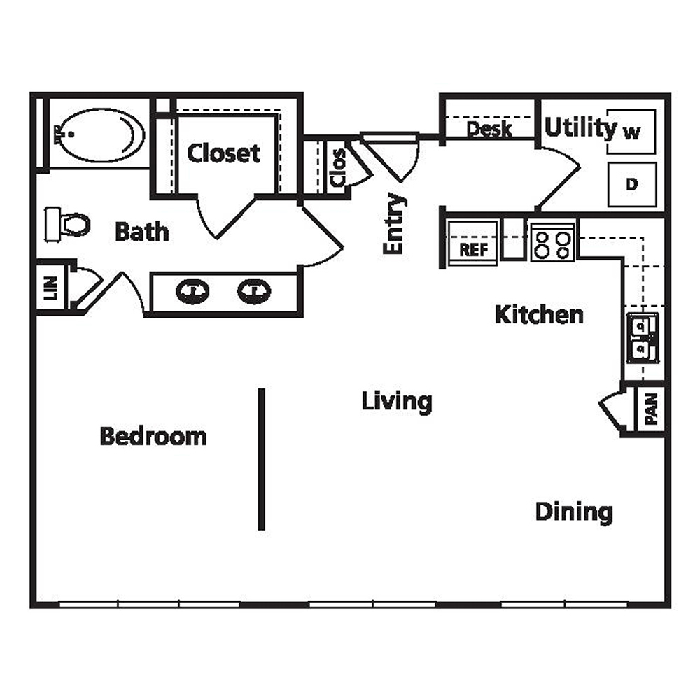 B floor plan
