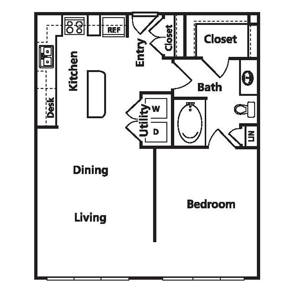 A2 floor plan