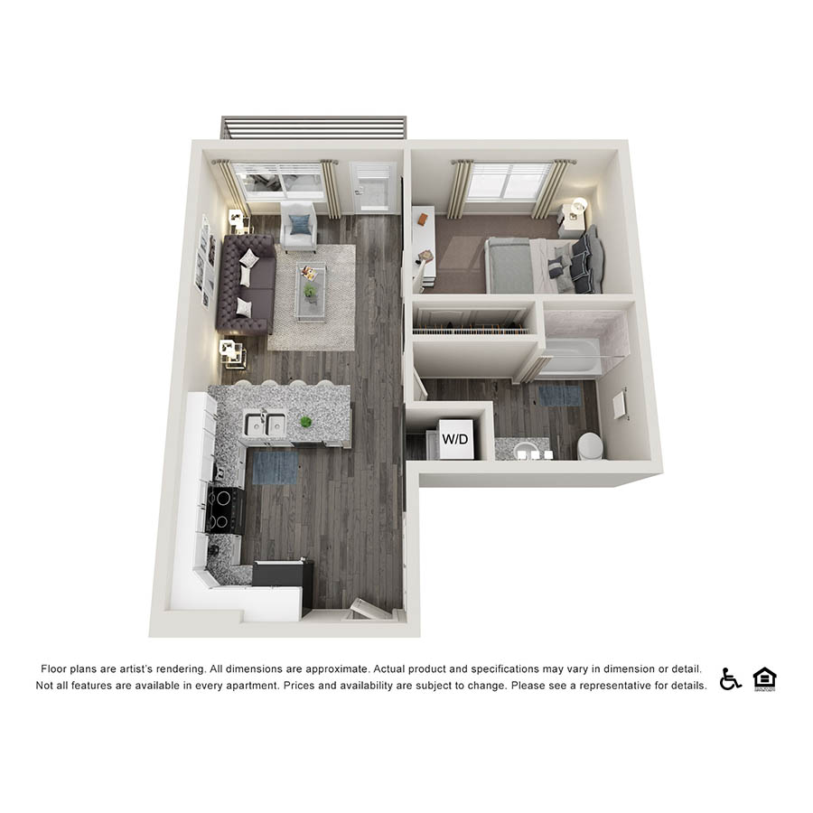 A2 floor plan