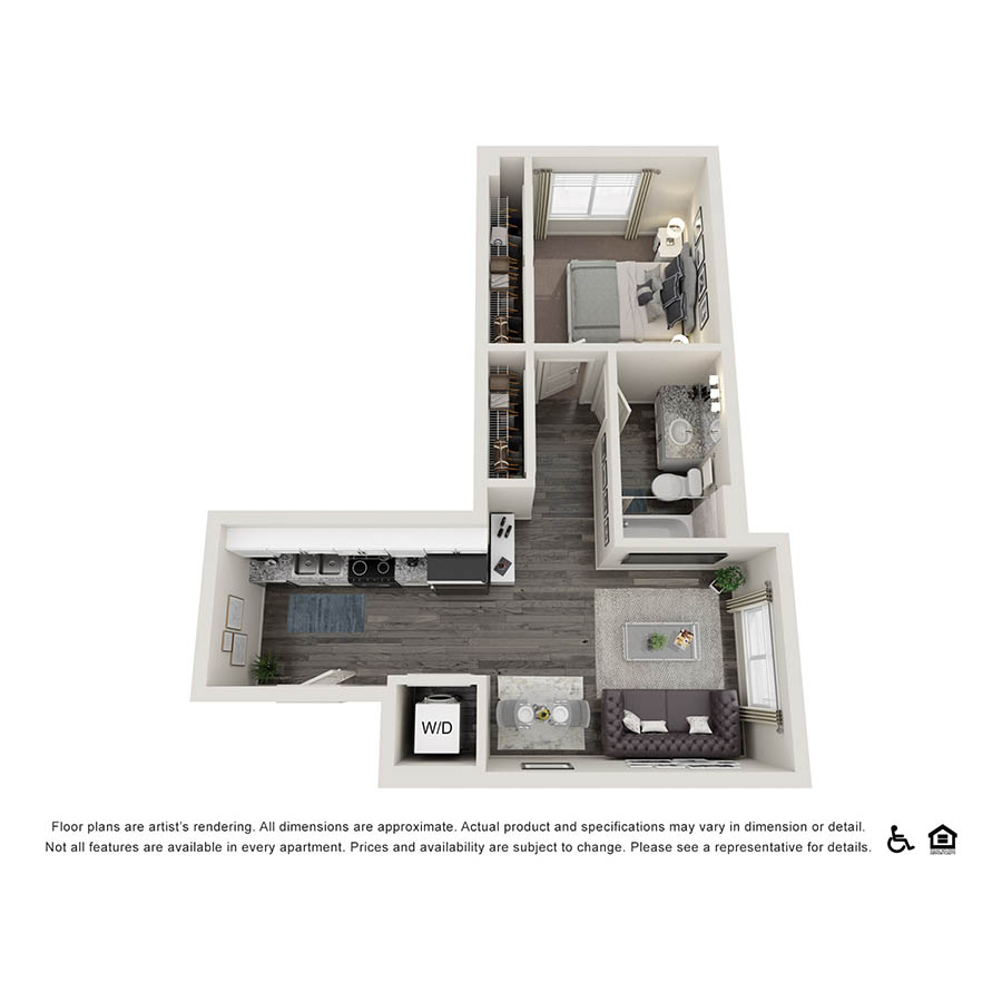 A1 floor plan