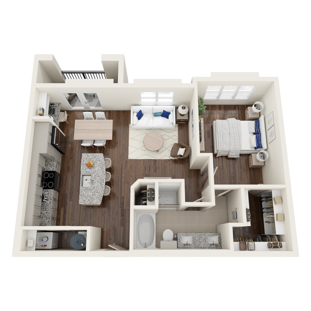 A2 floor plan