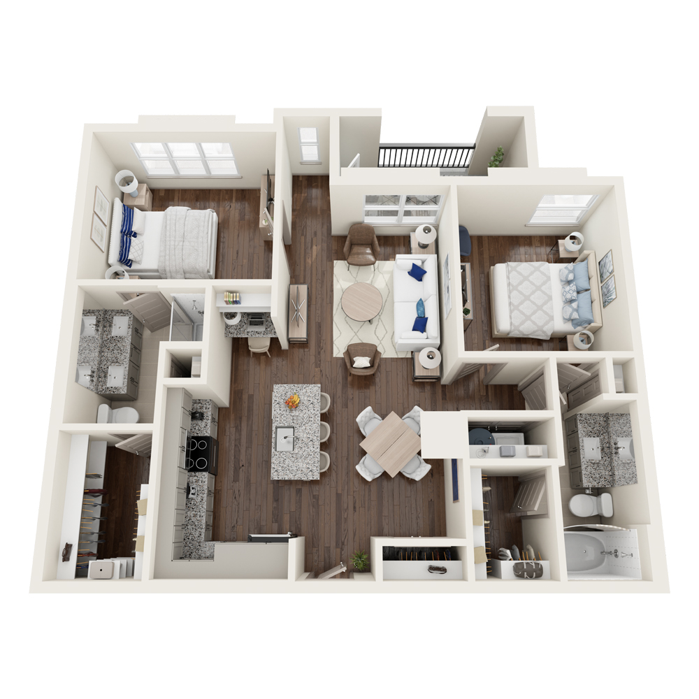 B2 floor plan