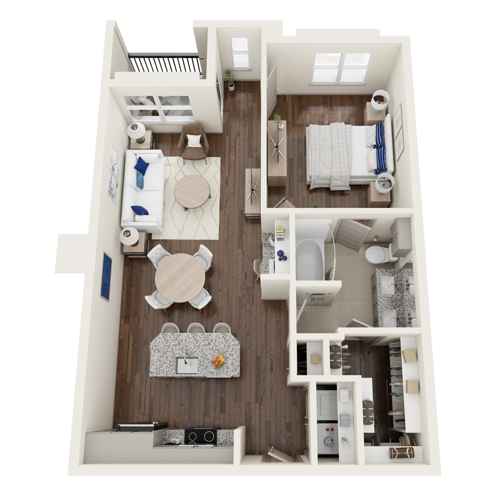 A1 floor plan