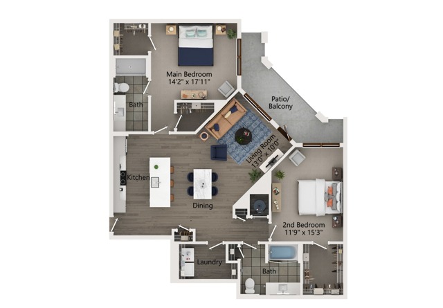 B5 floor plan
