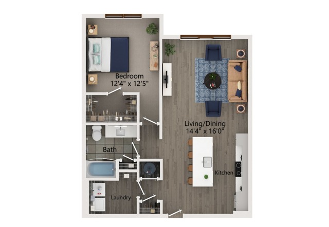 A4 floor plan