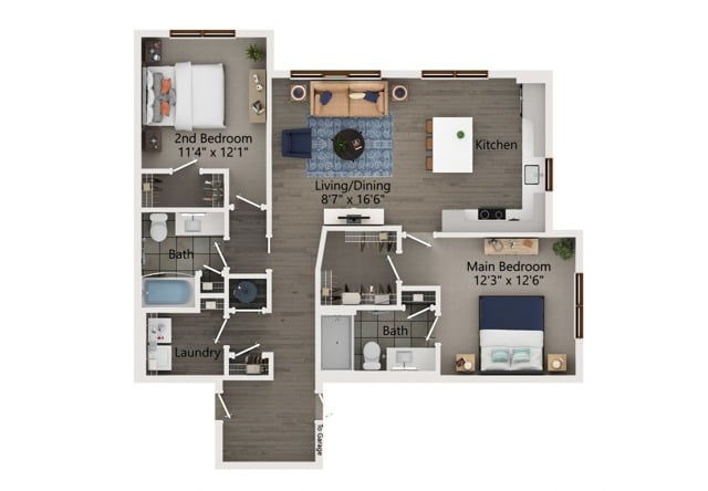 B3-S floor plan