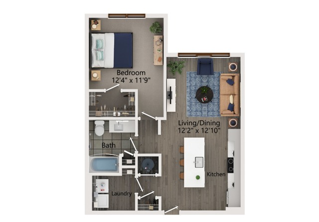 A1-S floor plan