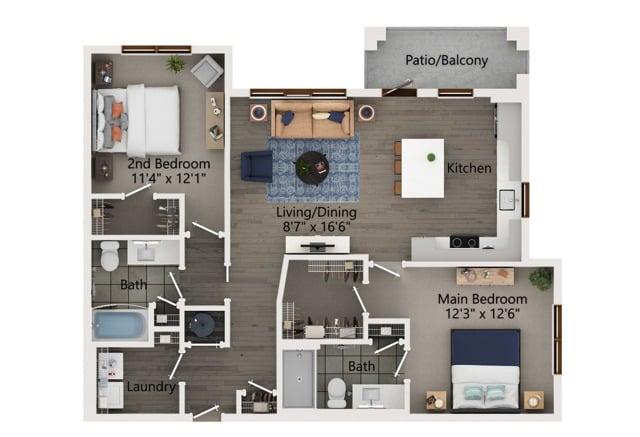 B3 floor plan