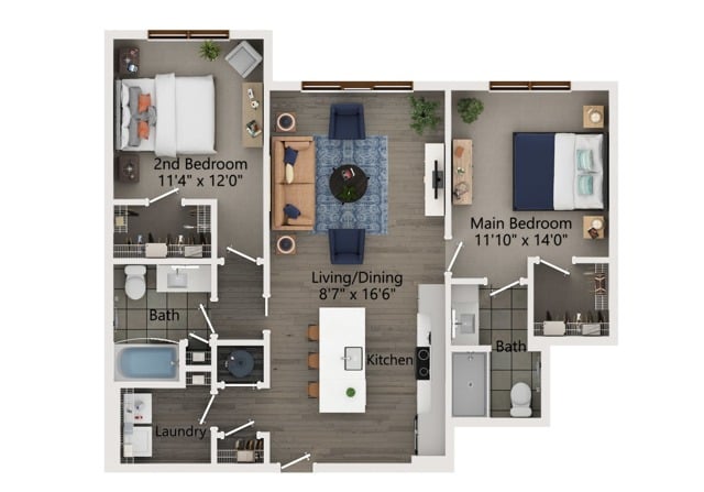 B1-S floor plan