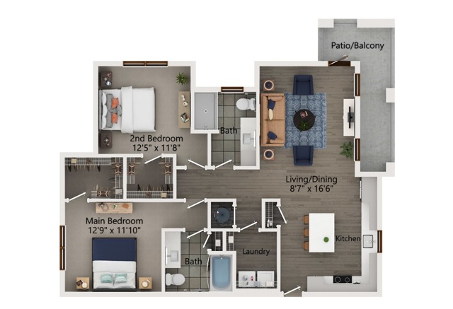 B2 floor plan