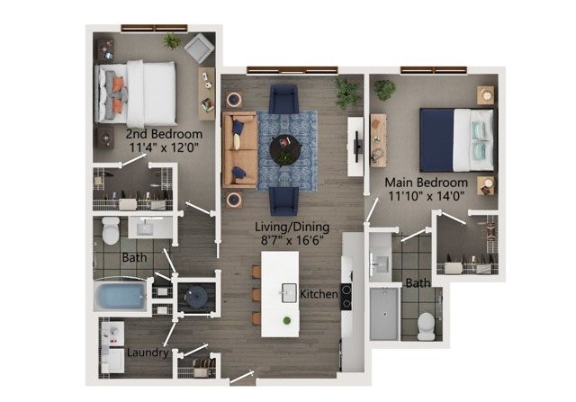 B1-S floor plan