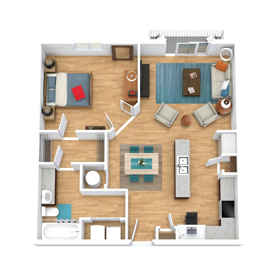 A2 floor plan
