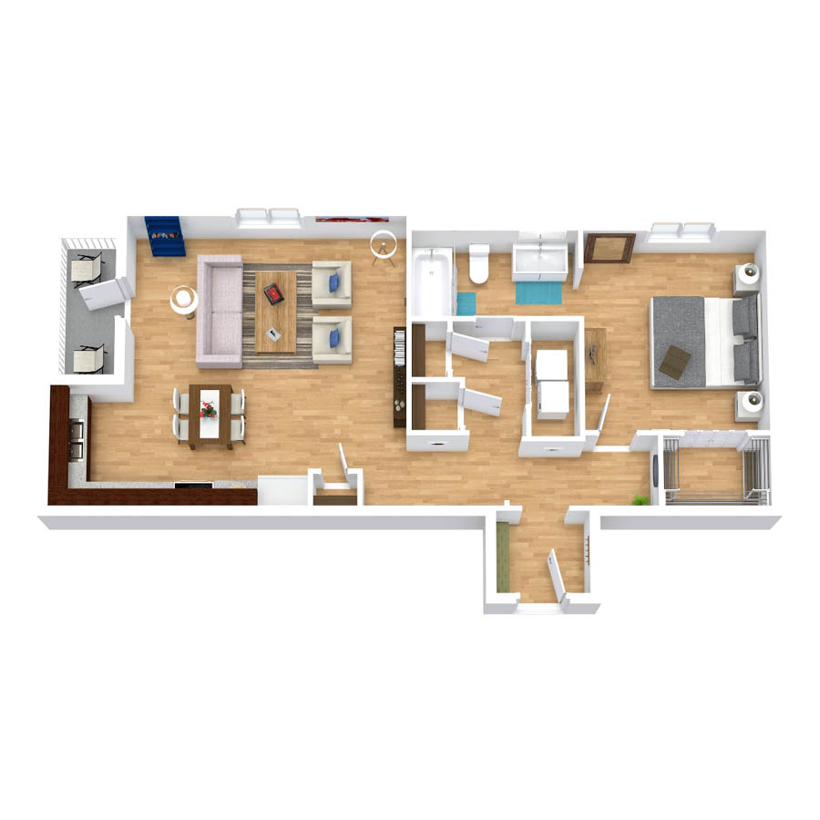 F1 floor plan