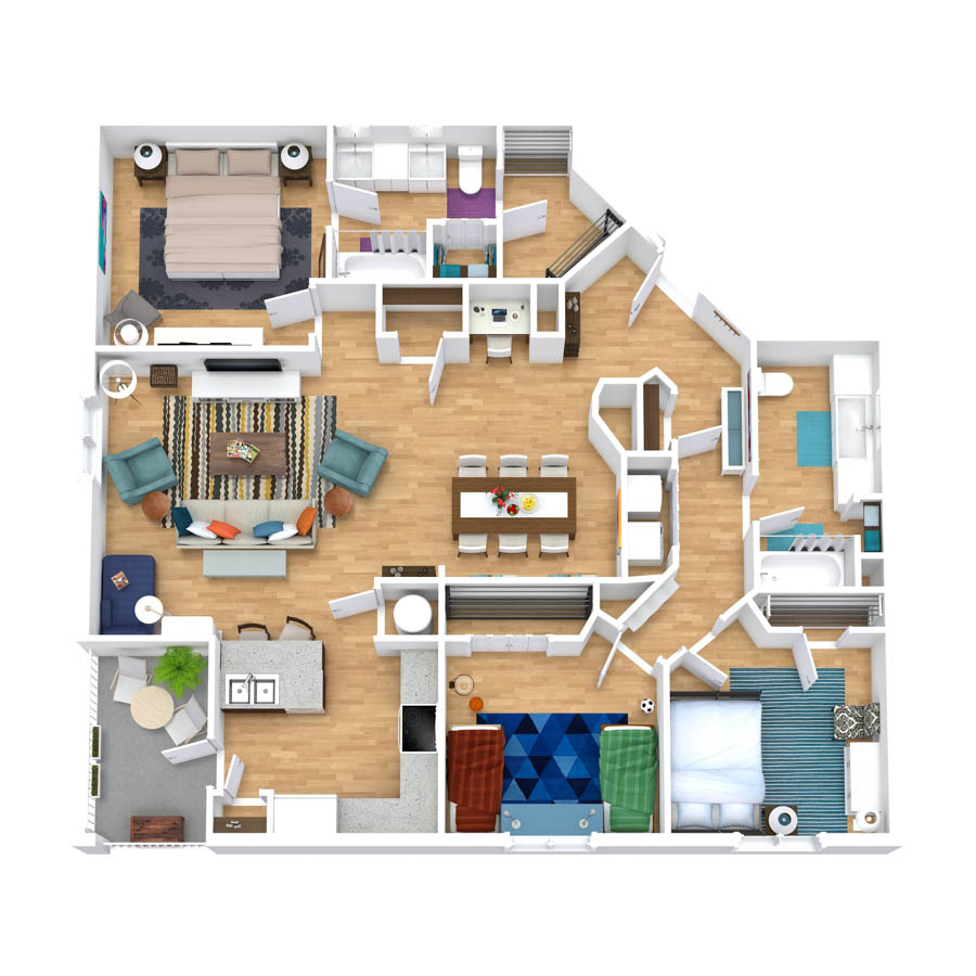 C1 floor plan
