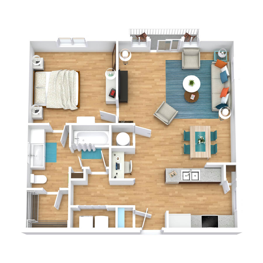 A4 (Loft) floor plan