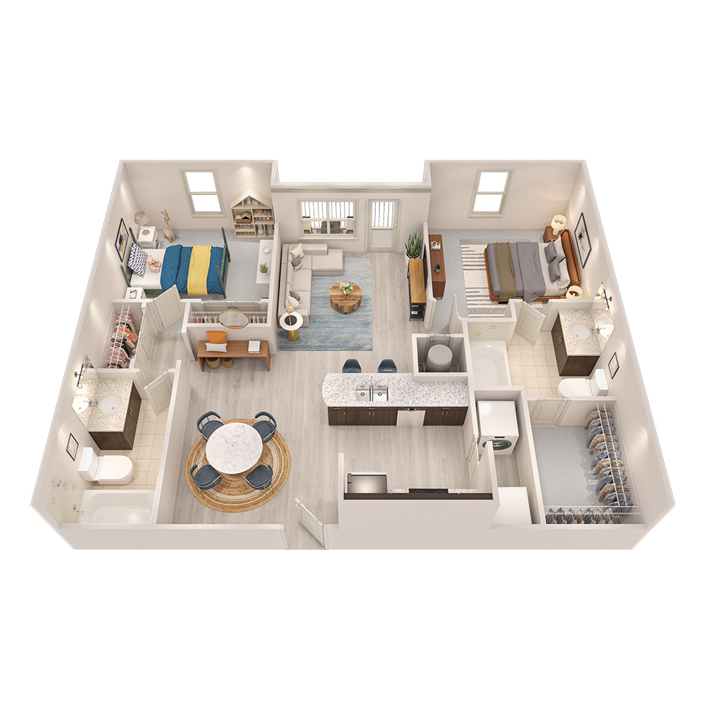 Bodega floor plan