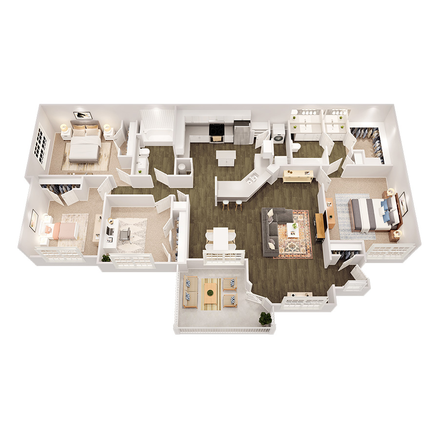 The Chestnut floor plan