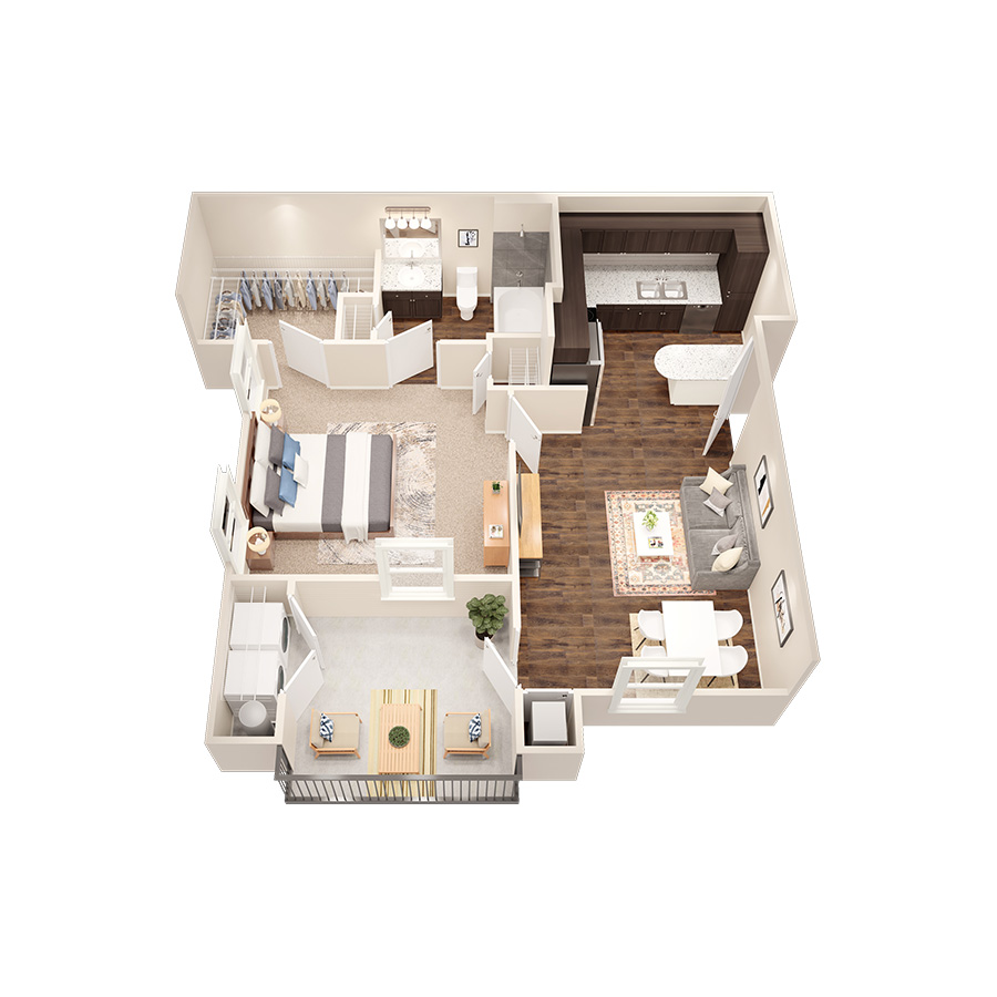 A1 floor plan