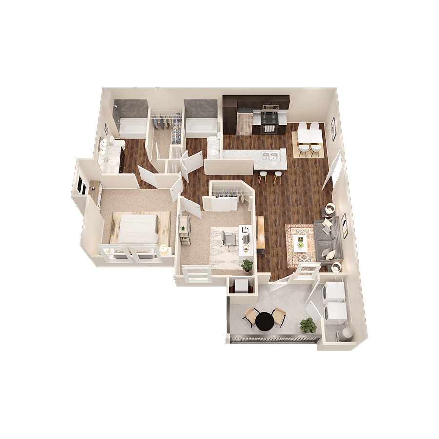 B2 floor plan