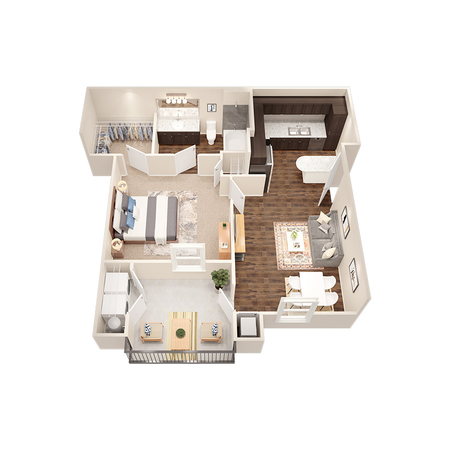 A2 floor plan