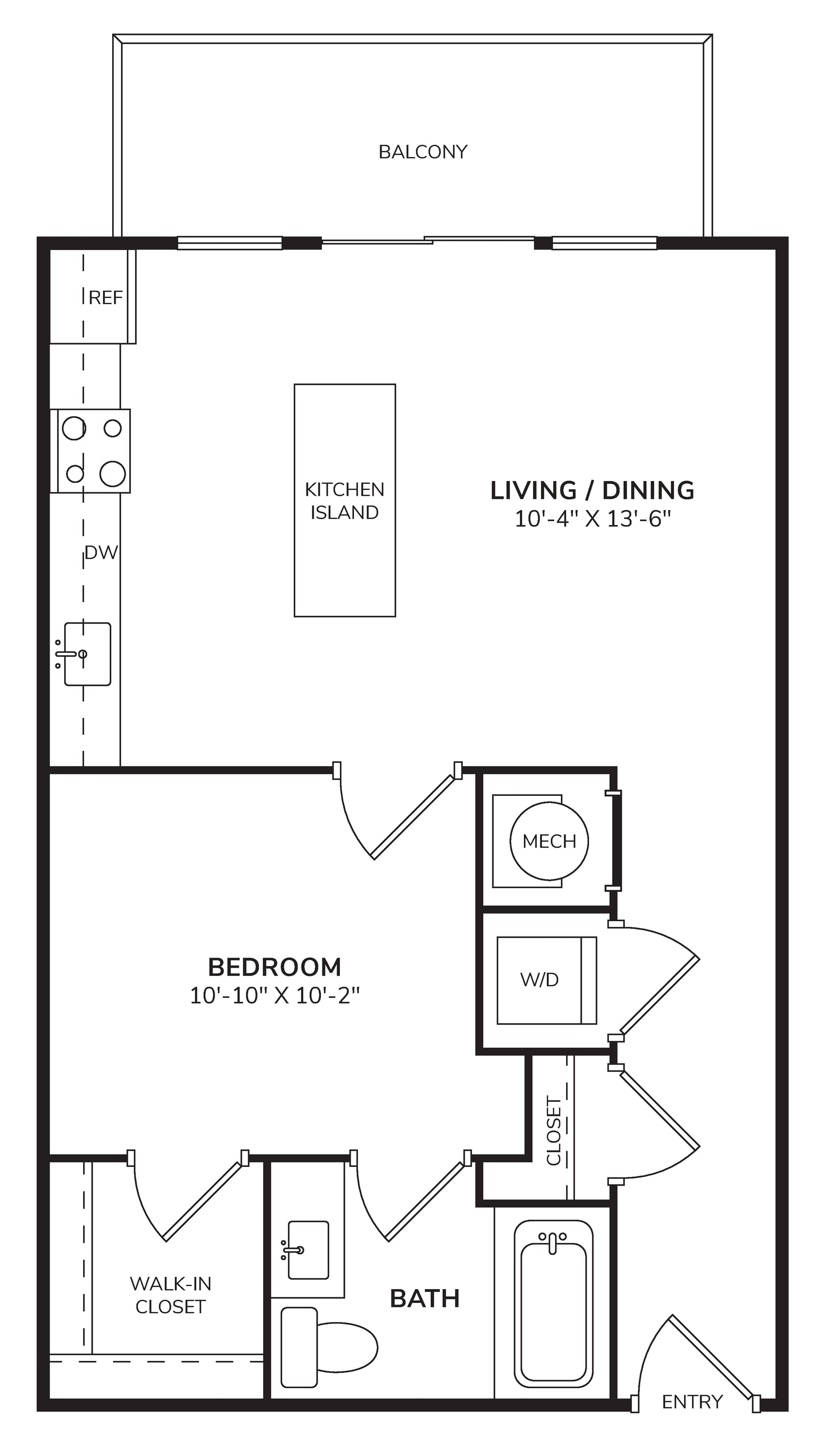 A0 floor plan