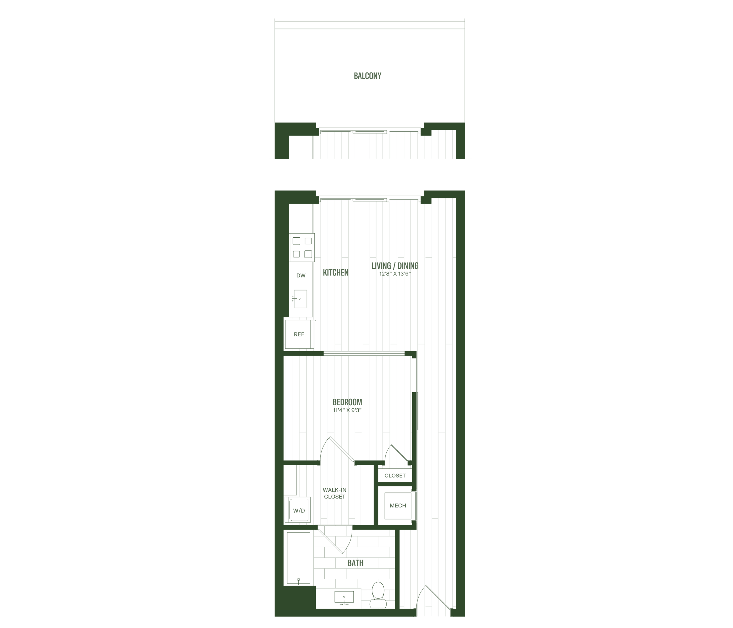 A6 floor plan