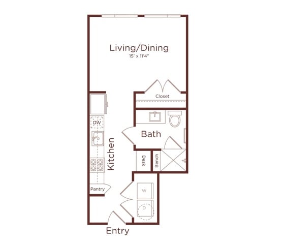 A1B floor plan