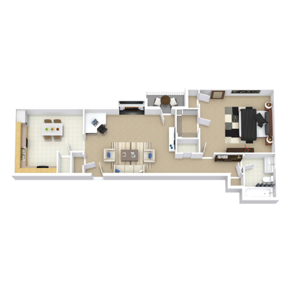 A2 floor plan